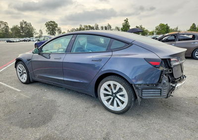 2022 Tesla Model 3, daño Frontal, Copart lote 64591766, foto 2 de 15