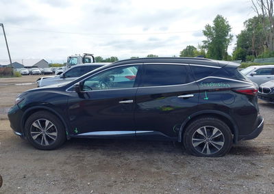 2019 Nissan Murano Sv, Right Side damage, Iaai lot 46187463, photo 14 of 18