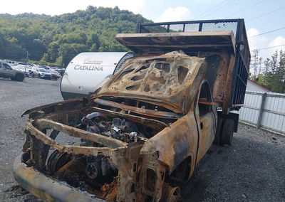 2021 Chevrolet Silverado 3500hd Chassis Work Truck, Total Burn damage, Iaai lot 45538214, photo 2 of 10