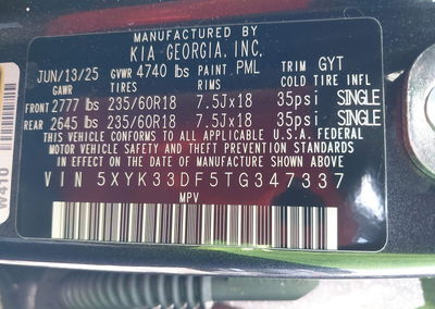 2026 Kia Sportage Ex, Right Side damage, Iaai lot 45519090, photo 9 of 16