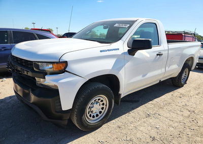 2020 Chevrolet Silverado C1500, daño Frontal, Copart lote 73628286