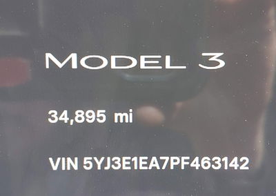 2023 Tesla Model 3 Rear-wheel Drive, Left Front damage, Iaai lot 46222190, photo 15 of 19