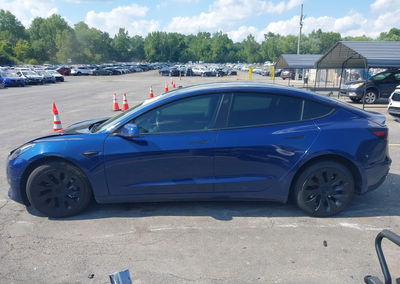 2022 Tesla Model 3 Rear-wheel Drive, Front End damage, Iaai lot 45801057, photo 15 of 17