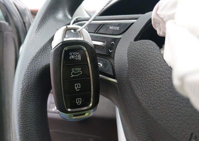 2019 Hyundai Santa Fe Sel, daño Frontal, Iaai lote 45857104, foto 11 de 17