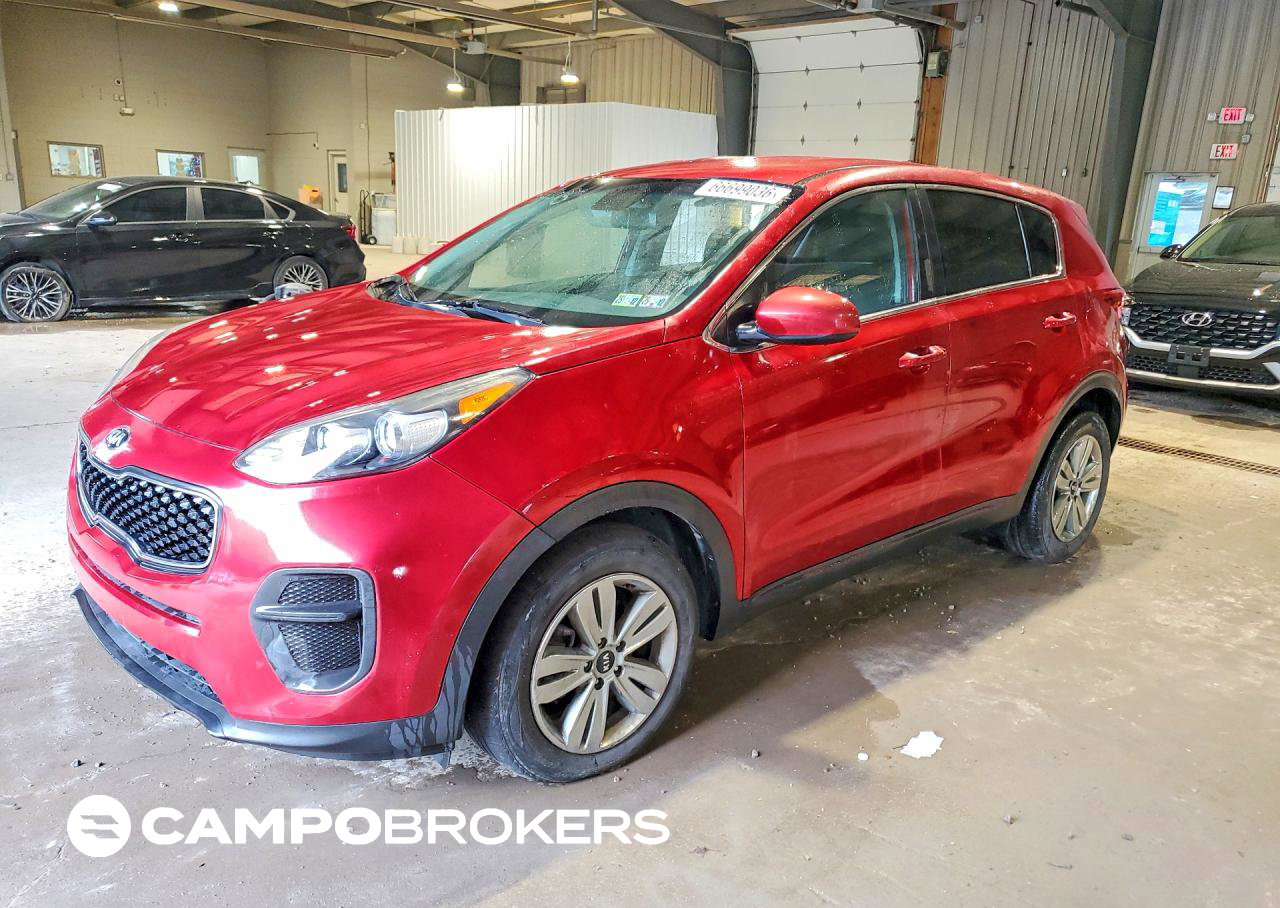 2019 Kia Sportage Lx, пошкодження: Вандалізм, Copart лот 66699036