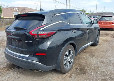 2019 Nissan Murano Sv, Right Side damage, Iaai lot 46187463, photo 4 of 18