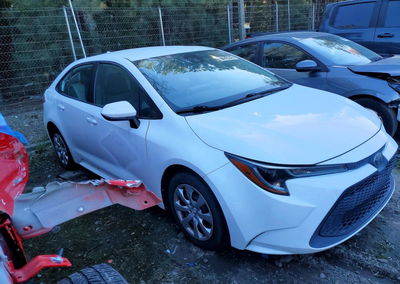 2020 Toyota Corolla Le, daño Mecánico, Copart lote 72034456, foto 4 de 12
