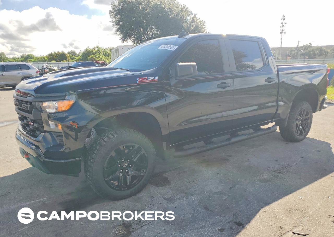 2026 Chevrolet Silverado K1500 Trail Boss Custom, Minor Dents/Scratches damage, Copart lot 69316526