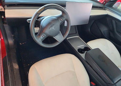 2022 Tesla Model 3, daño Frontal, Copart lote 58246366, foto 8 de 12