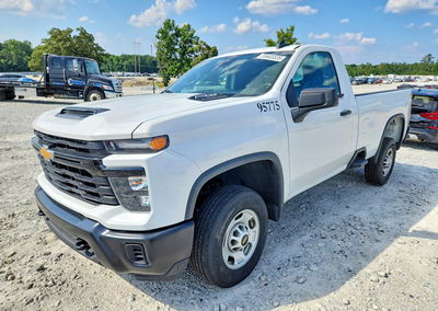2025 Chevrolet Silverado C2500 Heavy Duty, Side damage, Copart lot 59403326