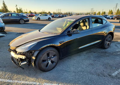 2023 Tesla Model 3, daño Frontal, Copart lote 71403136