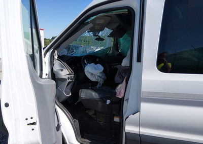 2019 Ford Transit-350 Xl, Front End damage, Iaai lot 44963613, photo 5 of 17
