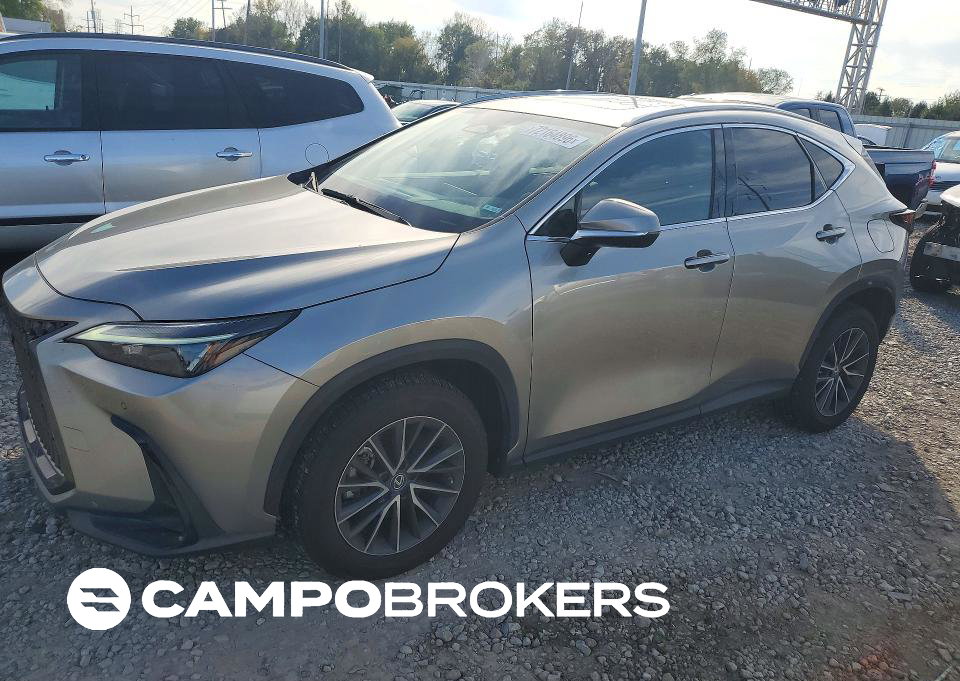 2022 Lexus Nx 250, пошкодження: Незначні вм’ятини/подряпини, Copart лот 72164896