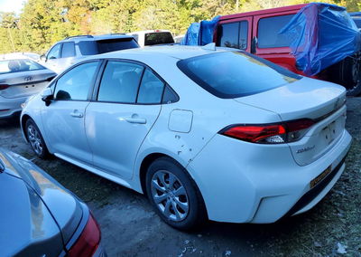 2020 Toyota Corolla Le, daño Mecánico, Copart lote 72034456, foto 2 de 12
