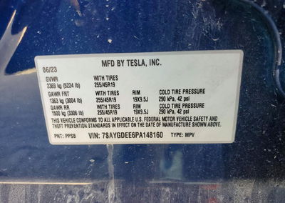 2023 Tesla Model Y, uszkodzenie: Drobne wgniecenia/zarysowania, Copart lot 73089966, zdjęcie 12 z 12