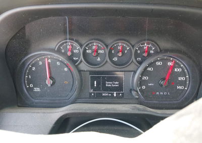 2023 Chevrolet Silverado 2500hd 2wd  Long Bed Wt, uszkodzenie: Przód, Iaai lot 46309736, zdjęcie 7 z 17