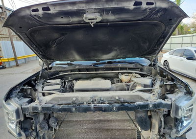 2020 Gmc Sierra K1500 At4, daño Frontal, Copart lote 70433446, foto 11 de 13