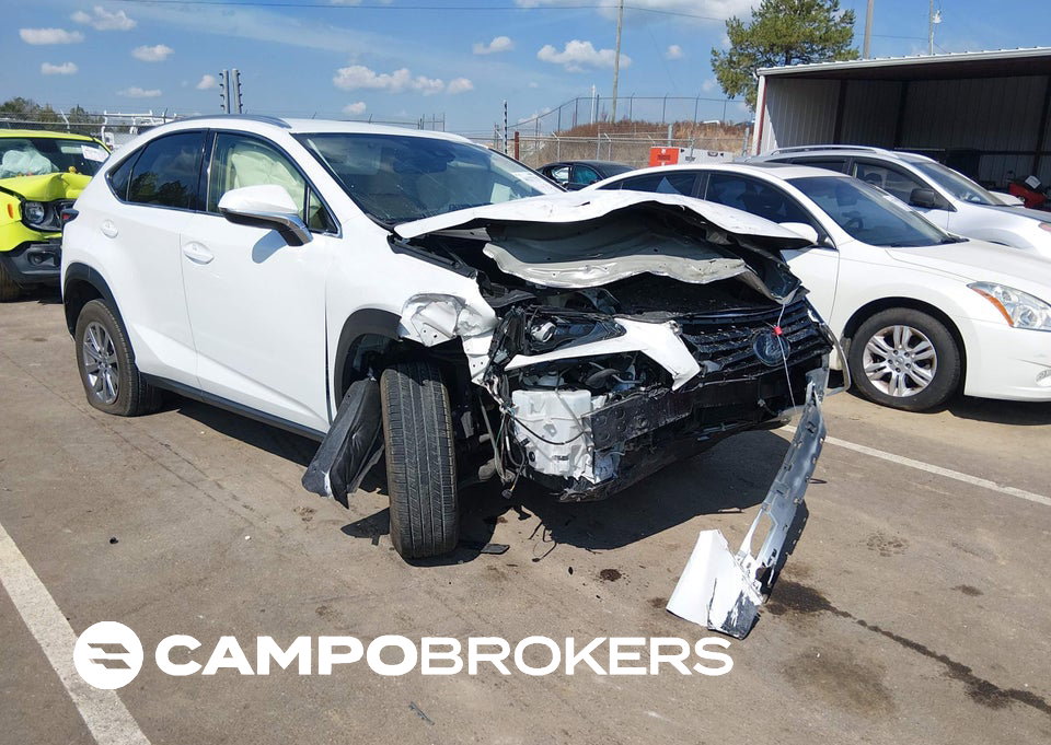 2020 Lexus Nx 300, daño Frontal, Iaai lote 46237537