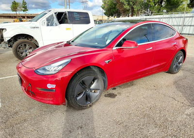 2019 Tesla Mdl 3, daño Trasero, Copart lote 73980726