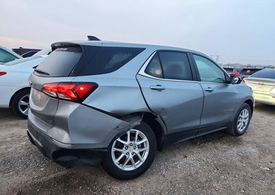 2024 Chevrolet Equinox Lt, daño Trasero, Copart lote 74351286, foto 3 de 12