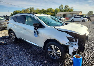 2021 Nissan Murano Sv, daño Frontal, Copart lote 72144906, foto 4 de 16