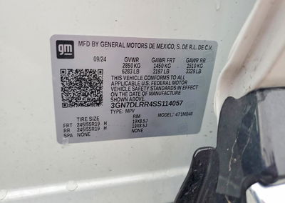 2025 Chevrolet Equinox Lt, daño Frontal, Copart lote 71182616, foto 14 de 16