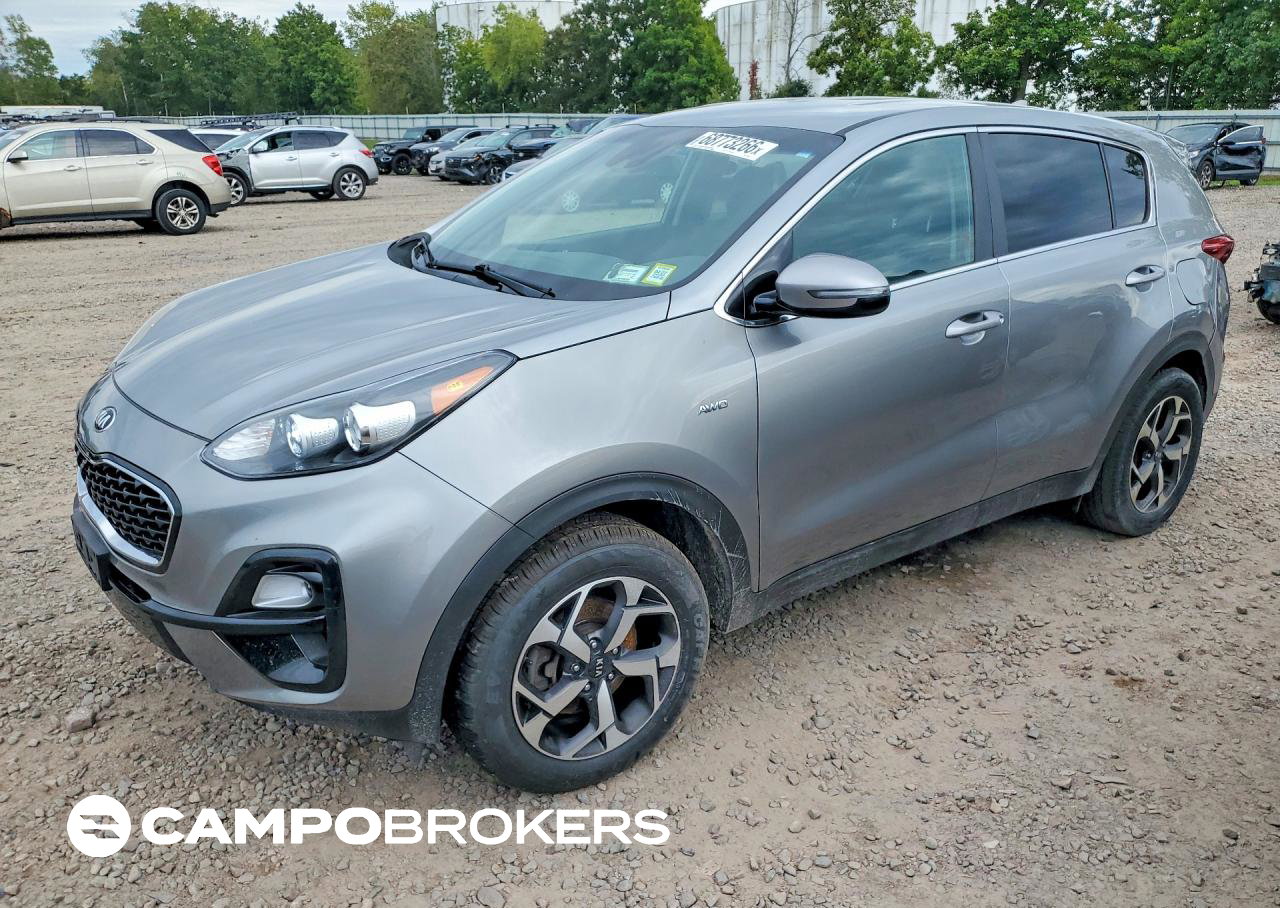 2021 Kia Sportage Lx, Front End damage, Copart lot 68773266