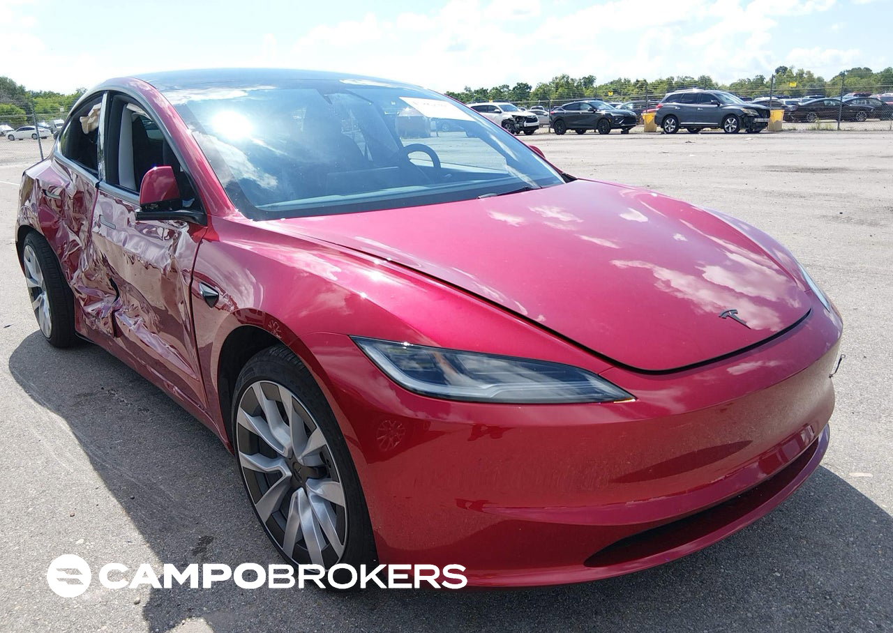 2026 Tesla Model 3 Premium Rear-wheel Drive/rear-wheel Drive, daño Lateral derecho, Iaai lote 45862307