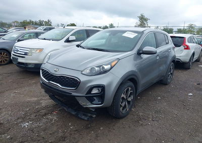 2022 Kia Sportage Lx, All Over damage, Iaai lot 46129357, photo 2 of 16