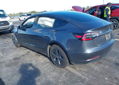 2022 Tesla Model 3 Rear-wheel Drive, daño Frontal, Iaai lote 46303264, foto 3 de 15