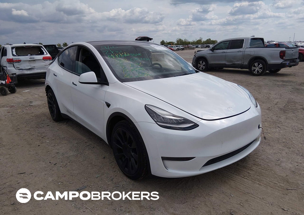 2023 Tesla Model Y Awd/long Range Dual Motor All-wheel Drive, uszkodzenie: Tył, Iaai lot 46189146