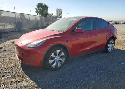 2023 Tesla Model Y, Rear End damage, Copart lot 73464886