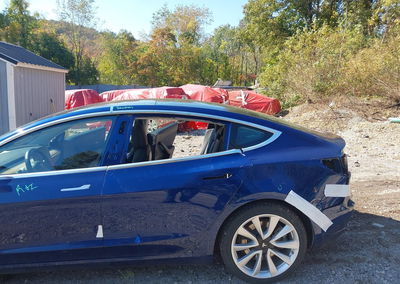 2019 Tesla Model 3 Long Range/mid Range/standard Range/standard Range Plus, uszkodzenie: Lewy tył, Iaai lot 46317582,