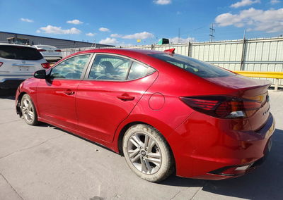 2019 Hyundai Elantra Sel, Front End damage, Copart lot 74800116