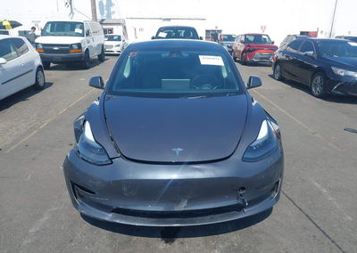 2023 Tesla Model 3 Rear-wheel Drive, Right Side damage, Iaai lot 45889872, photo 12 of 20