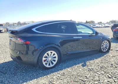 2020 Tesla Model X, daño Frontal, Copart lote 73090306, foto 3 de 14