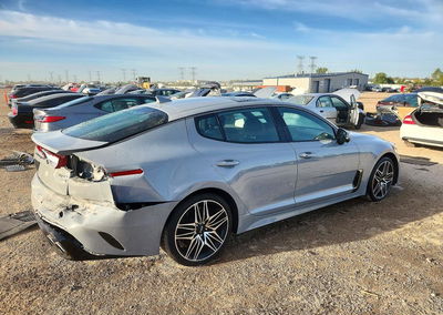 2022 Kia Stinger Gt2, daño Frontal, Copart lote 72025726, foto 3 de 14