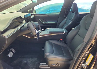 2023 Tesla Model X, daño Frontal, Copart lote 65848266, foto 7 de 14