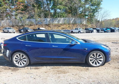 2019 Tesla Model 3 Long Range/mid Range/standard Range/standard Range Plus, uszkodzenie: Lewy tył, Iaai lot 46317582,