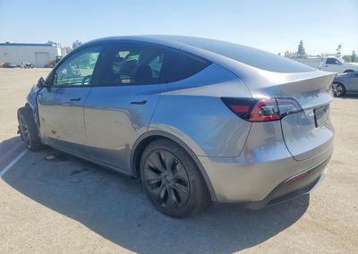 2025 Tesla Model Y, daño Frontal, Copart lote 69766886, foto 2 de 14
