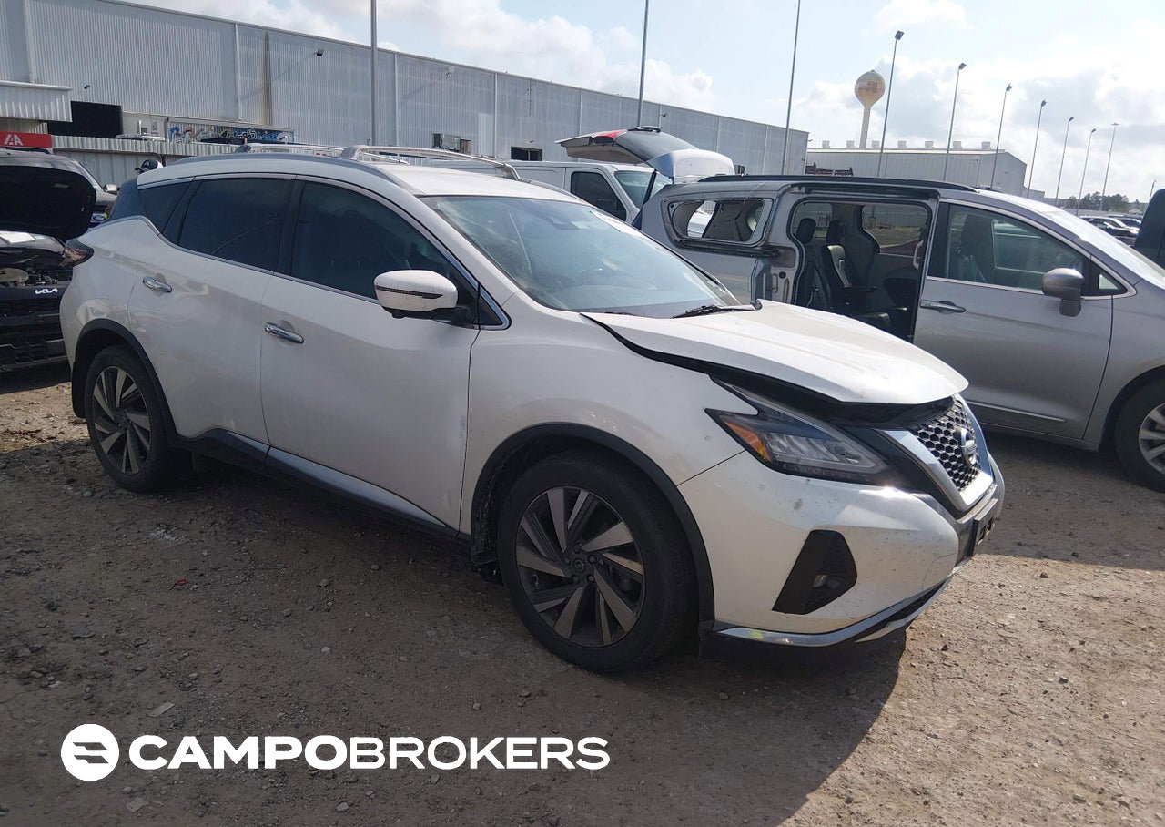 2020 Nissan Murano Sl Fwd, Left Front damage, Iaai lot 45946809