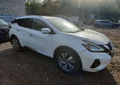 2019 Nissan Murano Sl, Water/Flood damage, Copart lot 71833936, photo 4 of 13