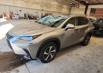 2020 Lexus Nx 300, daño Lateral, Copart lote 73921406