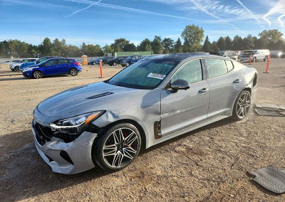 2022 Kia Stinger Gt2, daño Frontal, Copart lote 72025726