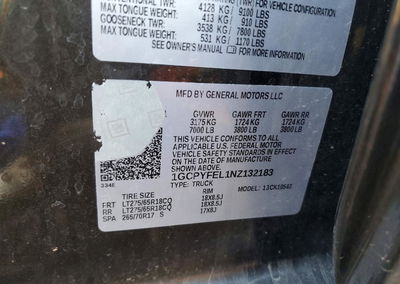 2022 Chevrolet Silverado Ltd K1500 Lt Trail Boss, daño Frontal, Copart lote 69980056, foto 12 de 12