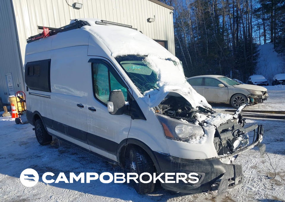 2022 Ford Transit-350, пошкодження: Лівий перед, Iaai лот 44292827