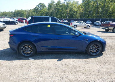 2023 Tesla Model 3 Rear-wheel Drive, Left Front damage, Iaai lot 45582992, photo 12 of 15