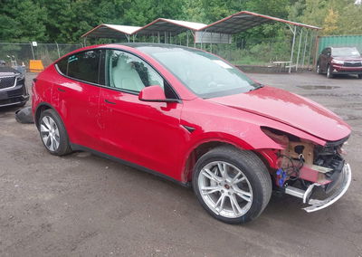 2023 Tesla Model Y Awd/long Range Dual Motor All-wheel Drive, Front End damage, Iaai lot 46041065