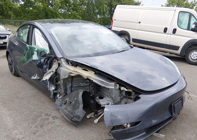 2023 Tesla Model 3 Rear-wheel Drive, daño Lateral derecho, Iaai lote 45441891