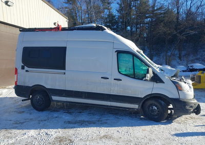 2022 Ford Transit-350, пошкодження: Лівий перед, Iaai лот 44292827, фото 12 з 15
